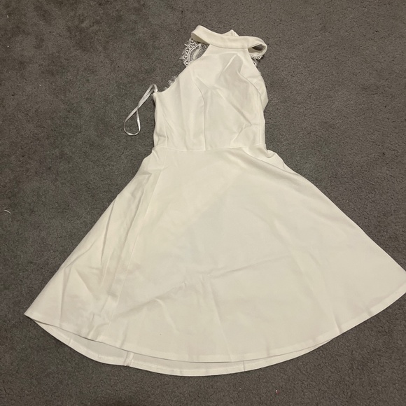 Hometown Girl White Skater Dress Lulus - Picture 1 of 1